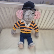 Vintage 1983 Hasbro Roland Rat Breakfast TV Superstar  Soft Toy Plush