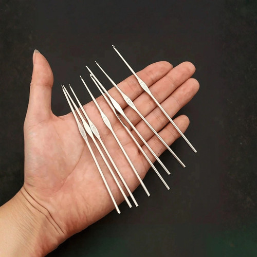 12pcs stainless steel knitting - 12pcs,