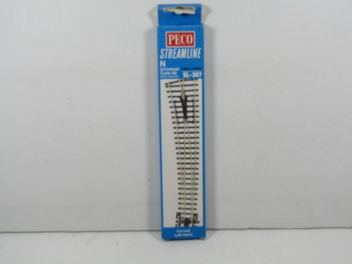 Peco 386 curved left - curved,