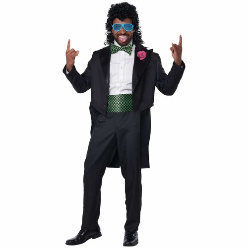 80s prom date black - tuxedo, old