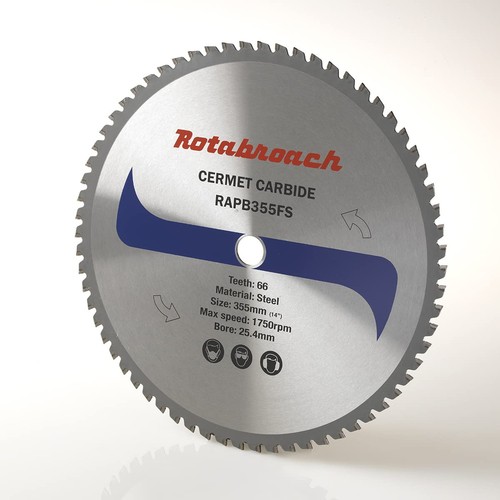 Rotabroach chop saw blade - saw, for