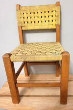Vintage wooden child chair - wooden, child’s