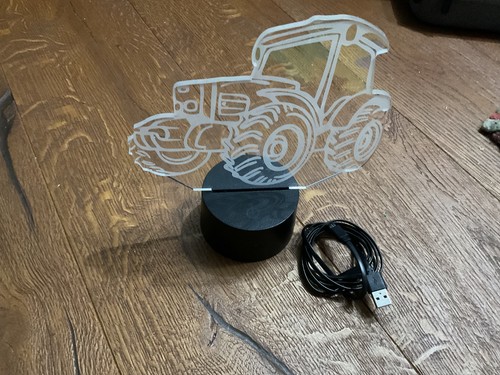 Lamp colour change - change, night