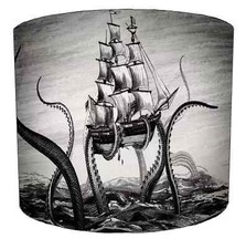 Giant Octopus Kraken Ceiling Lampshade Table Lamp shades Pendant lampshades