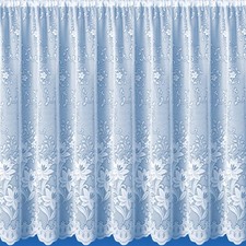 Lagos Quality Floral White Net