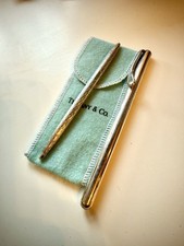 Vintage Solid Sterling Silver Tiffany Ballpoint Pen Elsa Peretti 13.2cm