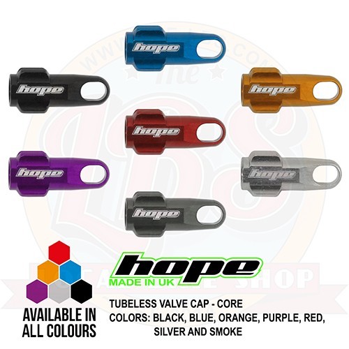 Hope tubeless valve stem - stem, cap
