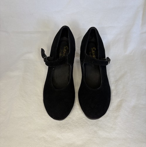 Sansha sevilla black - sevilla, suede
