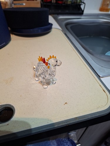Swarovski crystal dinosaur - crystal,