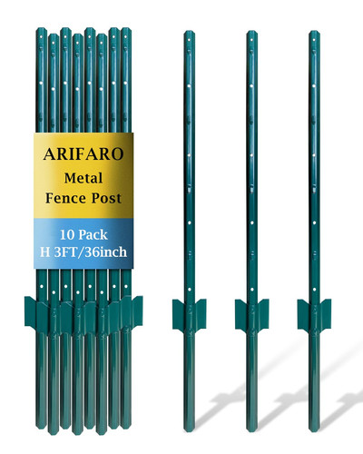 Metal fence posts 91cm 3ft - /,