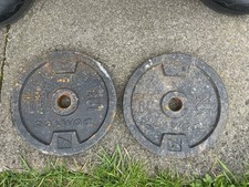 Cast Iron Weight Plates 2x5kg
