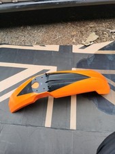Genuine KTM 85SX SX 85 2013-2017 Orange Polisport Plastic Front  Mudguard New