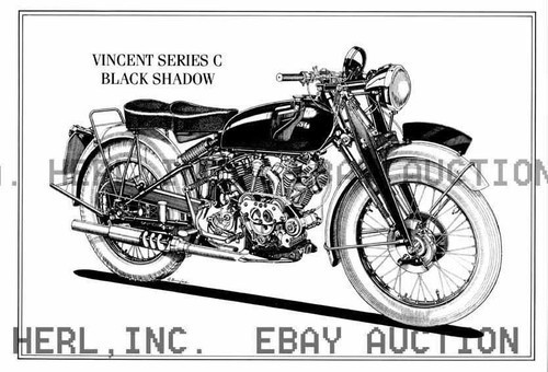 Vincent series black shadow - black,