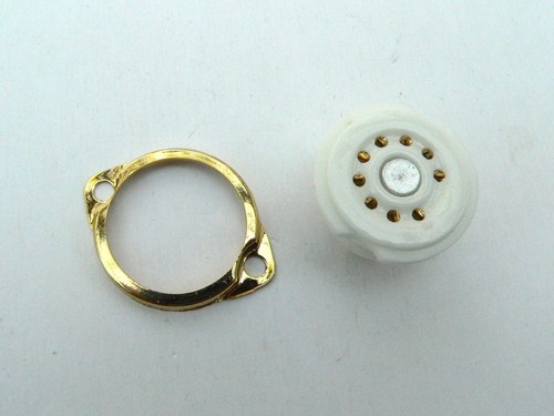 B9a ceramic pin gold - 9,