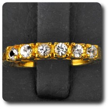 Sapphire Ring White Silver 925