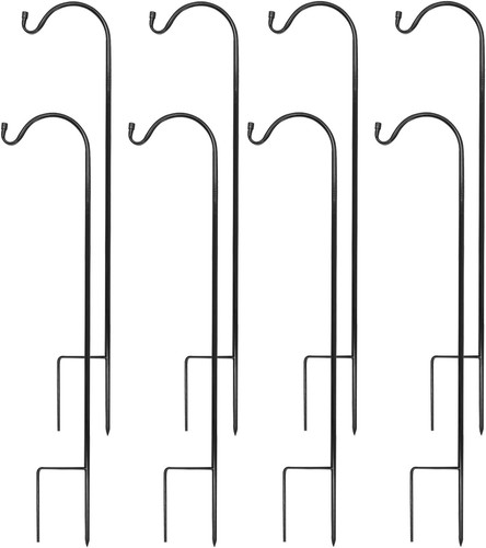 Metal shepherds crook - metal,