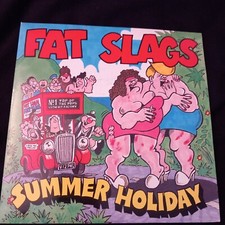 Fat Slags - Summer Holiday - UK 7" single - PWL243