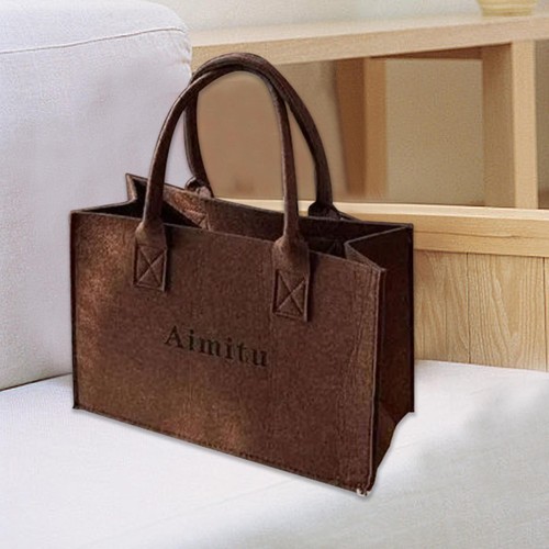 Felt tote bag shopping - bag, for