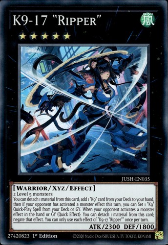 Ripper super rare - k9-17, "ripper"
