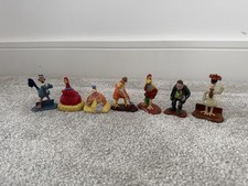 7x Chicken Run Figures 1999