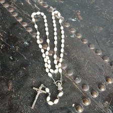 vintage catholic rosary beads