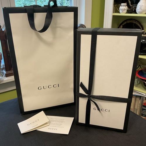 Authentic empty gucci black - empty, &