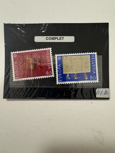 1964 swiss europa stamps - swiss,