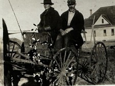 Antique Farming Photo