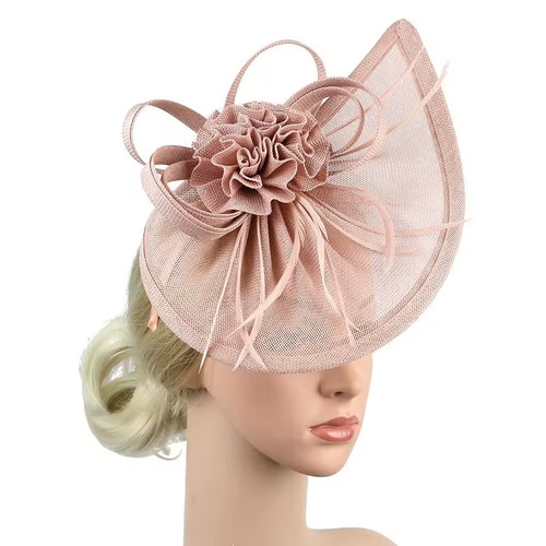 Women large 25cm fascinator - large,