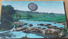 Strathaven nr East Kilbride Glasgow Lanarkshire, Arthur's Linn, Sellars Postcard