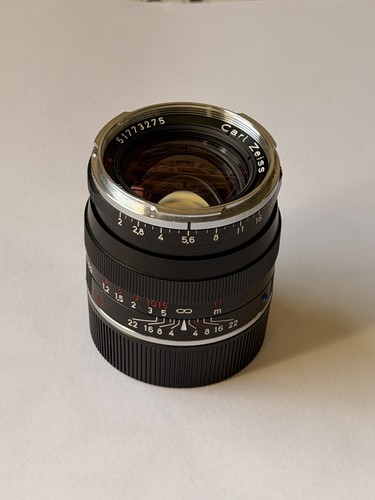 Mint carl zeiss 50mm f2 - mint, zm