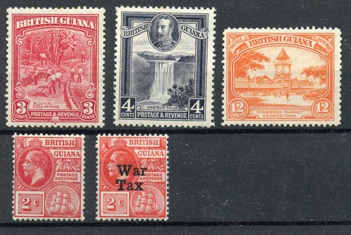 British guiana kgv 1913 sg - ,