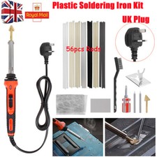 100W Plastic Welding Kit Fast Heating Welder Soldering Iron Gun for Car Bumper