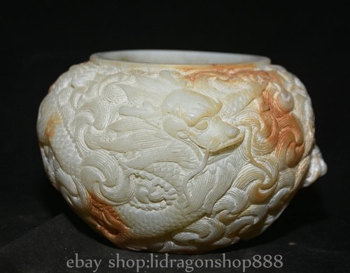 Old chinese white jade - old,