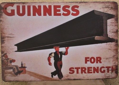 Guinness metal signs retro