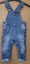 Next Baby Boys Denim Dungarees