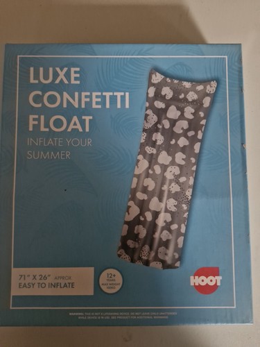 Luxe confetti float lounger - luxe,
