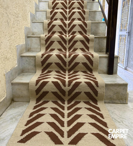 Wool stair runner - wool, rug