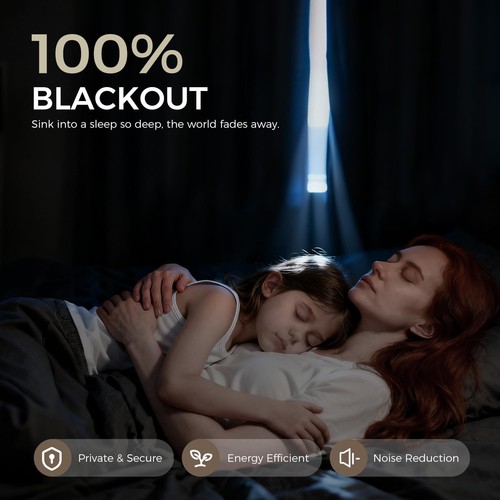 100 blackout linen look - 100%,
