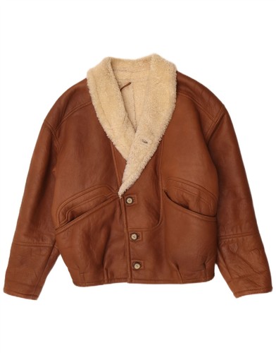 Vintage mens shearling - mens, jacket