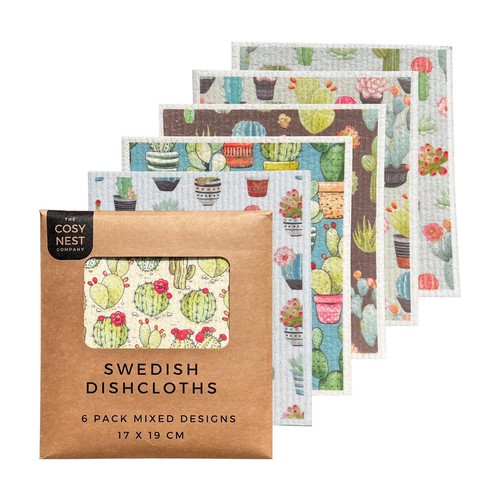 Pack swedish dishcloths - 6,