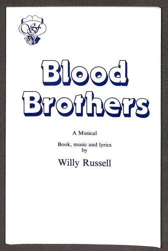 Blood brothers musical - blood, brothers: