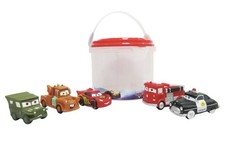 Disney Cars Bath Toy Set - New