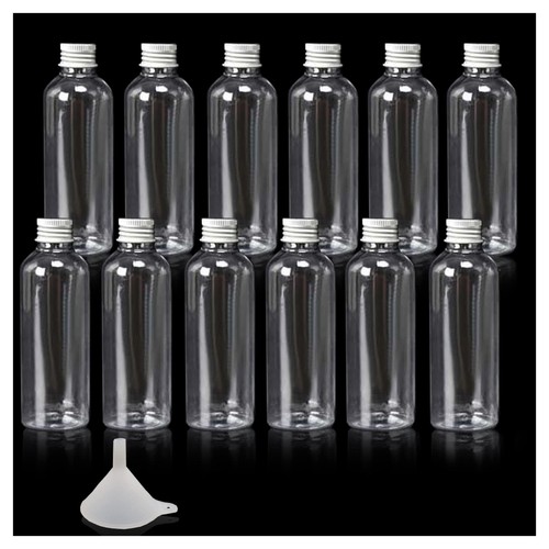 Alcohol bottles 60ml - alcohol, plastic