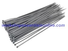 Cable Ties Strong Grey/Silver Ideal for Wheel Trims Various Sizes & Quantities