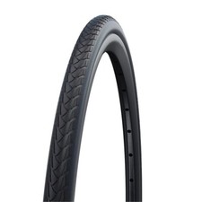 Schwalbe Marathon Plus Evo Wheelchair Rigid Tyre - Black / Reflex - 22 x 1.00