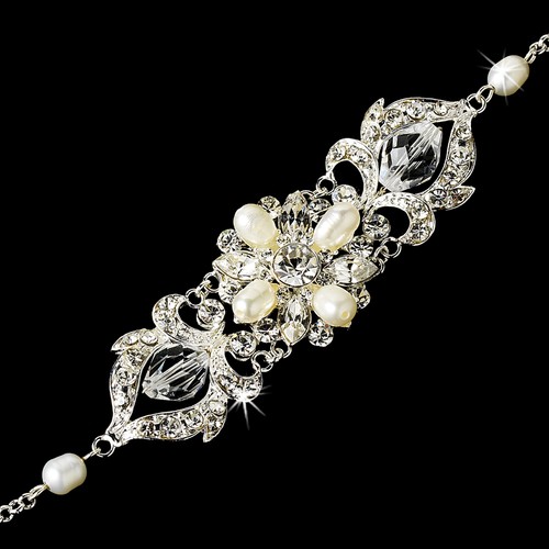 Silver gold swarovski - silver,