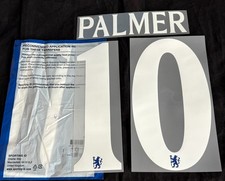 Official Chelsea Palmer 10 2025/26 Cup Football Name/Number Set home