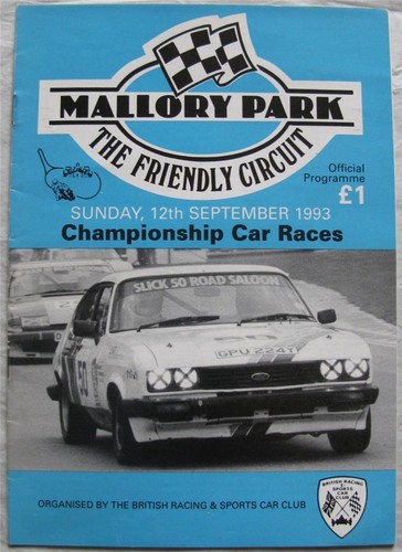 Mallory park sep 1993 - mallory,