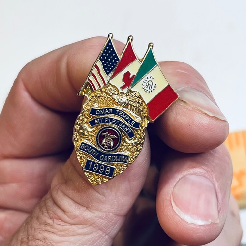 Shriners lapel pin omar - pin,